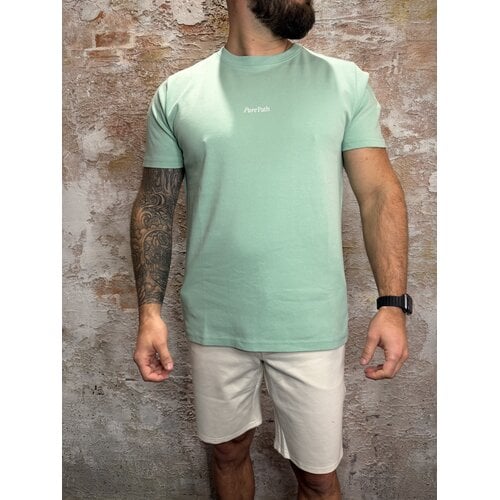 Pure Path Trio of Flowers T-shirt Mint