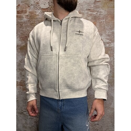 Project X Paris Zip Vest Grey