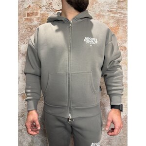 Equalité Societé 2.0 Full Zip Hoodie Grey