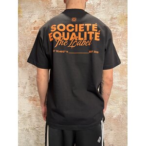 Equalité Societé 2.0 Oversized Tee Black