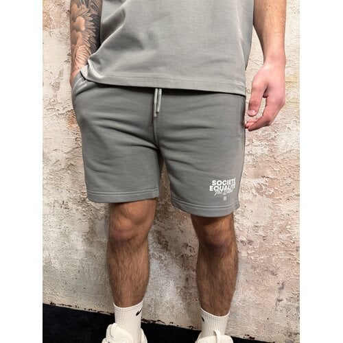 Equalité Societé 2.0 Oversized Short Grey