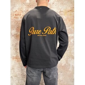Pure Path Essence Of Life Longsleeve Black Orange