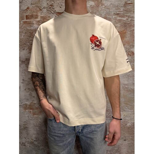 Project X Paris T-Shirt PomeGranate White