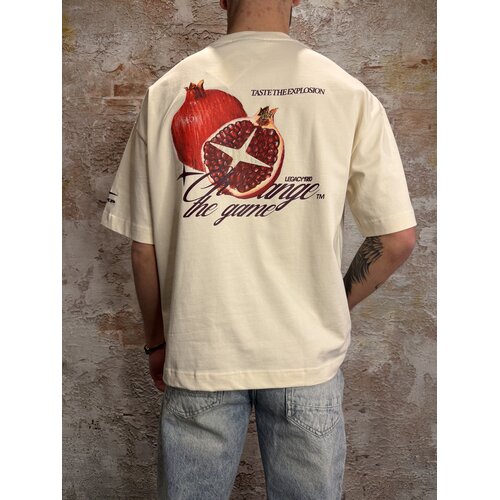 Project X Paris T-Shirt PomeGranate White