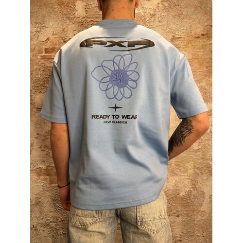 Project X Paris T-Shirt Flower L Blue