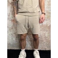 Towel Bouclé Knitted Shorts Sand