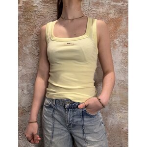 Josh V Dieda Halter T-Shirt Yellow