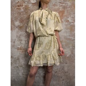 Josh V Fiore Dress Creme White