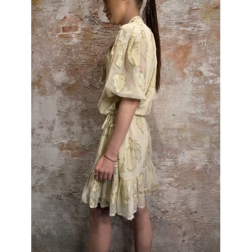 Josh V Fiore Dress Creme White