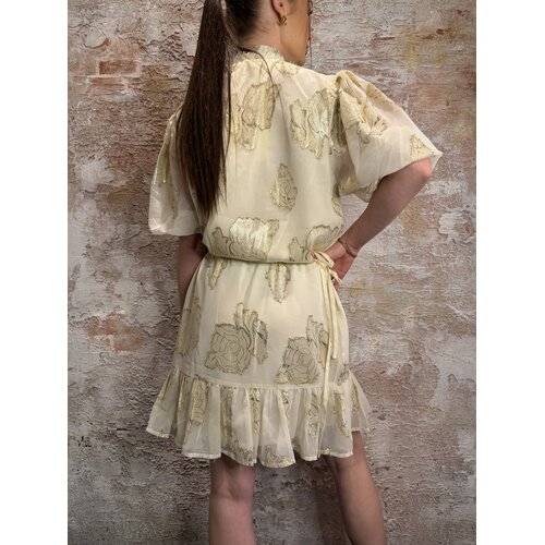 Josh V Fiore Dress Creme White