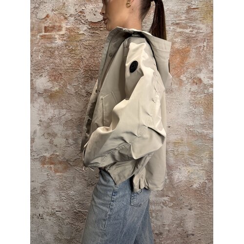 Airforce Oversized Softshell Jacket Oatmeal