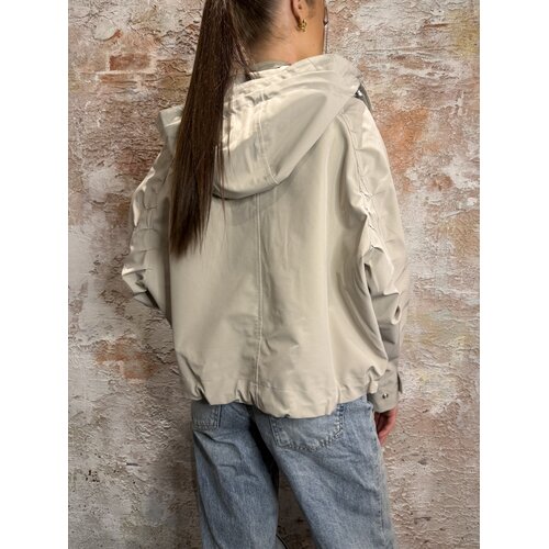 Airforce Oversized Softshell Jacket Oatmeal