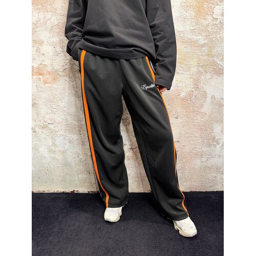 Equalité Oversized Trackpants Black Orange Equalité Oversized Trackpants Black Orange