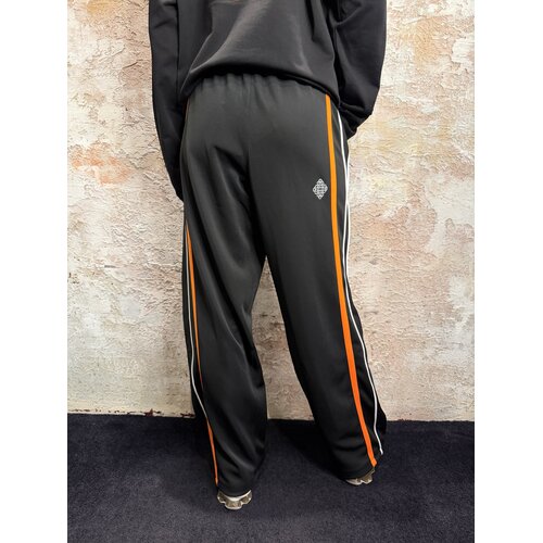Equalité Oversized Trackpants Black Orange