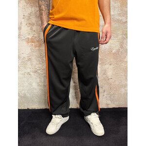Equalité Oversized Trackpants Black Orange