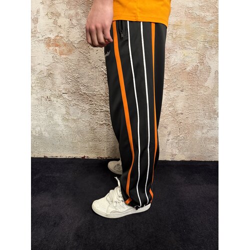 Equalité Oversized Trackpants Black Orange