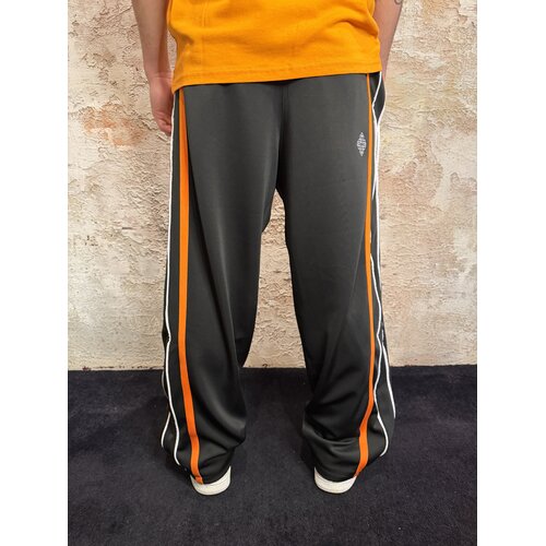 Equalité Oversized Trackpants Black Orange