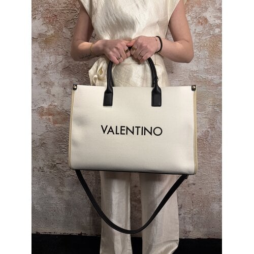 Valentino by Mario Valentino Acantha Shopping Bag Ecru
