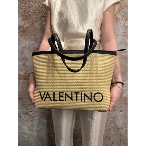 Valentino by Mario Valentino Maiam Shopping Bag Nat. Nero