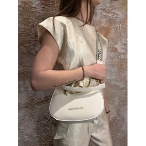 Valentino by Mario Valentino Zero Hobo Bag Bianco