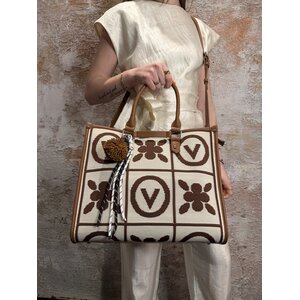Valentino by Mario Valentino Tyle Shopping Bag Cuoio F04