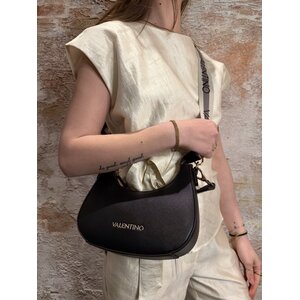 Valentino by Mario Valentino Zero Re Hobo Bag Nero