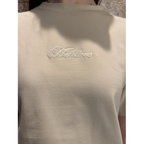 Malelions Women Kylie T-Shirt Sand