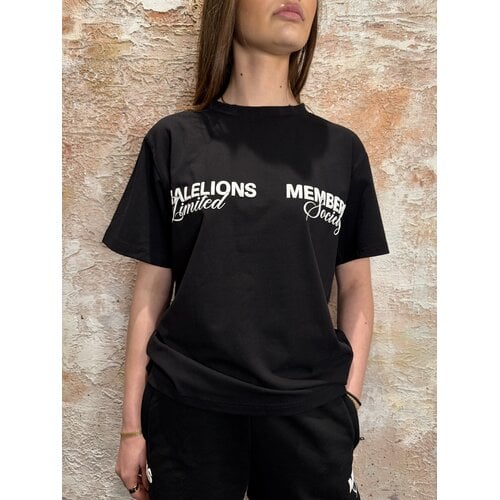 Malelions Members Society T-Shirt Black