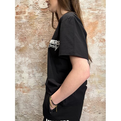 Malelions Members Society T-Shirt Black