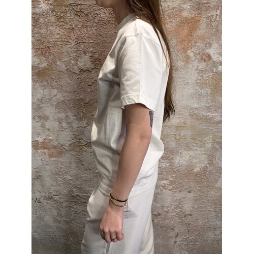 Josh V Roxy Curl T-Shirt Off White