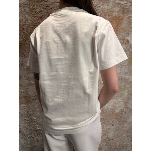 Josh V Roxy Curl T-Shirt Off White
