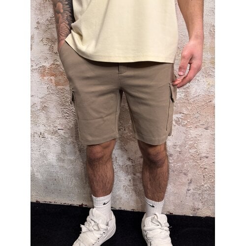 Pure Path Punta Cargo Shorts Taupe