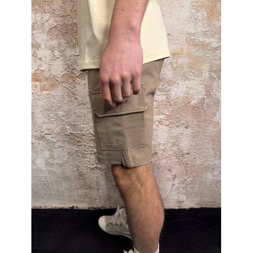 Pure Path Punta Cargo Shorts Taupe