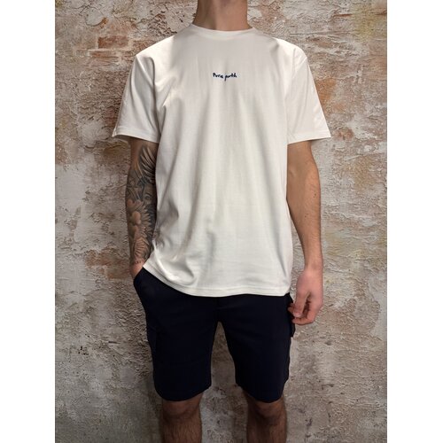 Pure Path Pixel Flower T-shirt Off White