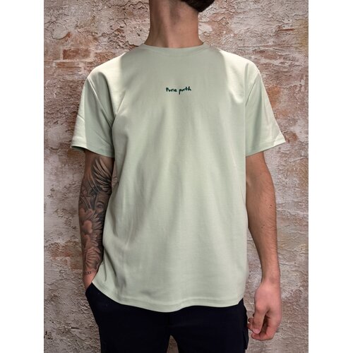Pure Path Pixel Flower T-shirt Light Green