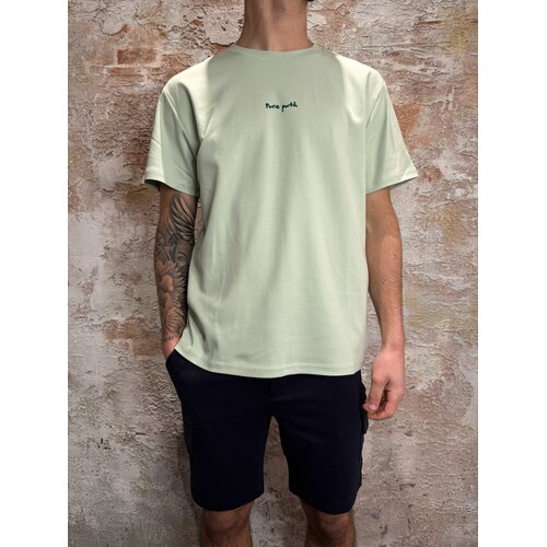 Pure Path Pixel Flower T-shirt Light Green