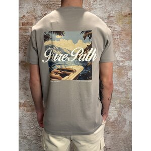Pure Path Riva Boat T-Shirt Taupe