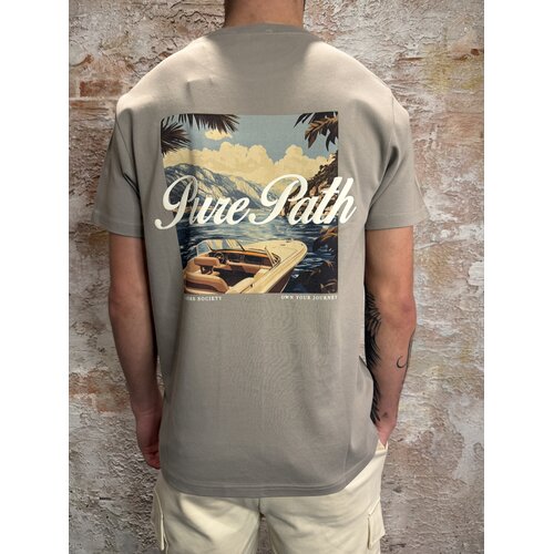 Pure Path Riva Boat T-Shirt Taupe