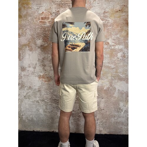 Pure Path Riva Boat T-Shirt Taupe