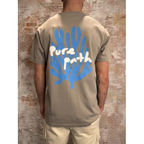Pure Path Coral Reef T-shirt Taupe