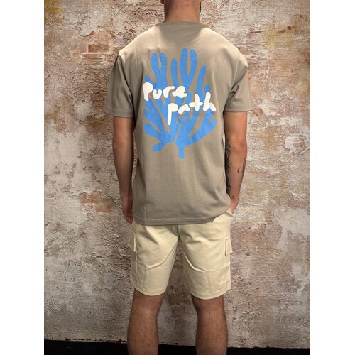 Pure Path Coral Reef T-shirt Taupe