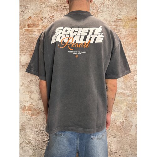 Equalité Equalité Societé Resort Boxy Tee Grey