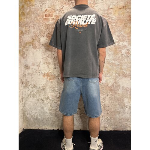 Equalité Equalité Societé Resort Boxy Tee Grey