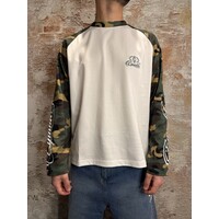 Jett Raglan Longsleeve White Camo