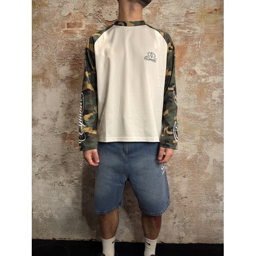 Equalité Jett Raglan Longsleeve White Camo