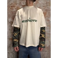 Enzo Double Layer Longsleeve White Camo