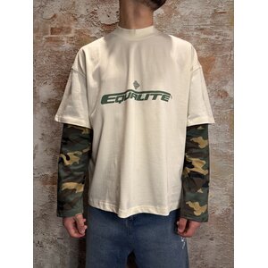 Equalité Enzo Double Layer Longsleeve White Camo Equalité Enzo Double Layer Longsleeve White Camo