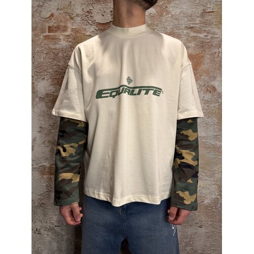 Equalité Enzo Double Layer Longsleeve White Camo