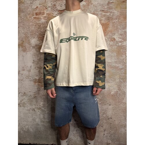 Equalité Enzo Double Layer Longsleeve White Camo