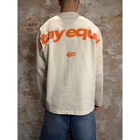 Stay Equal Longsleeve Tee White